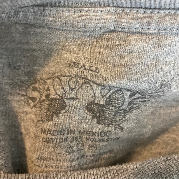 SAVVY Women’s crew neck graphic tee Sz SM - Picture 4 of 4